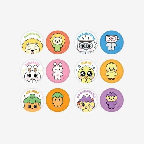 Korea Pop Store [NMIXX] Nswer Vacation - Secret Micro Can Badge Kawaii Gifts