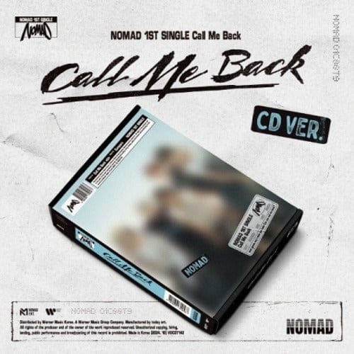 Korea Pop Store NOMAD - [Call Me Back] (1st Single Album) (CD Ver.) Kawaii Gifts