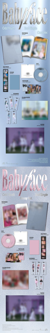 Korea Pop Store Odd Youth - 2nd Single [Babyface] Kawaii Gifts