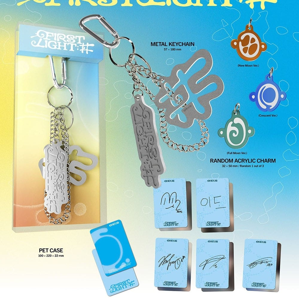 Korea Pop Store ONEUS - First Light : 井 (Keychain Ver.) (Limited) Kawaii Gifts