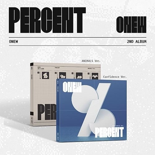 Korea Pop Store ONEW - 2nd Album [Percent] (Digipack Ver.) Kawaii Gifts 8809954227936