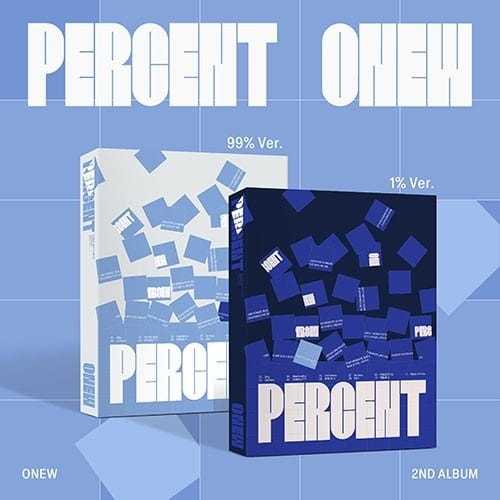 Korea Pop Store ONEW - 2nd Album [Percent] (Photobook Ver.) Kawaii Gifts