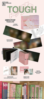Korea Pop Store ONEW - 5th EP Tough Love (Pocket Book Ver.) Kawaii Gifts