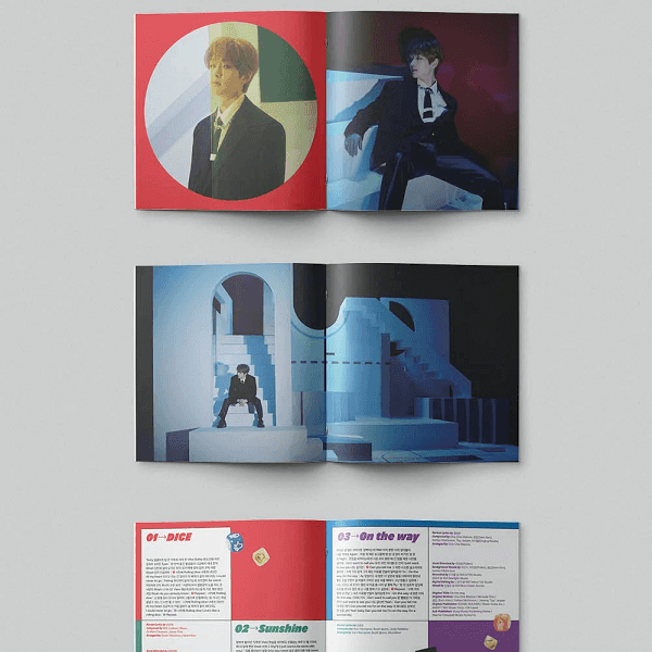 Korea Pop Store ONEW - Dice (2nd Mini Album) Digipack Ver. Kawaii Gifts 8809755508562