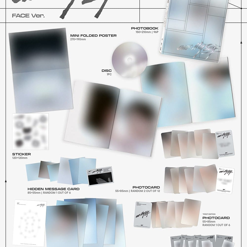 Korea Pop Store ONF - The 2nd Album Part.2 [ONF:My Self] Kawaii Gifts