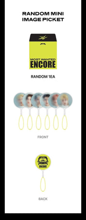 Korea Pop Store [P1Harmony] Random Mini Image Picket Keychain Kawaii Gifts