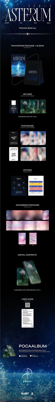 Korea Pop Store [PLAVE] 2nd Mini Album [Asterum : 134-1] (Poca Album) Kawaii Gifts 8809985021275