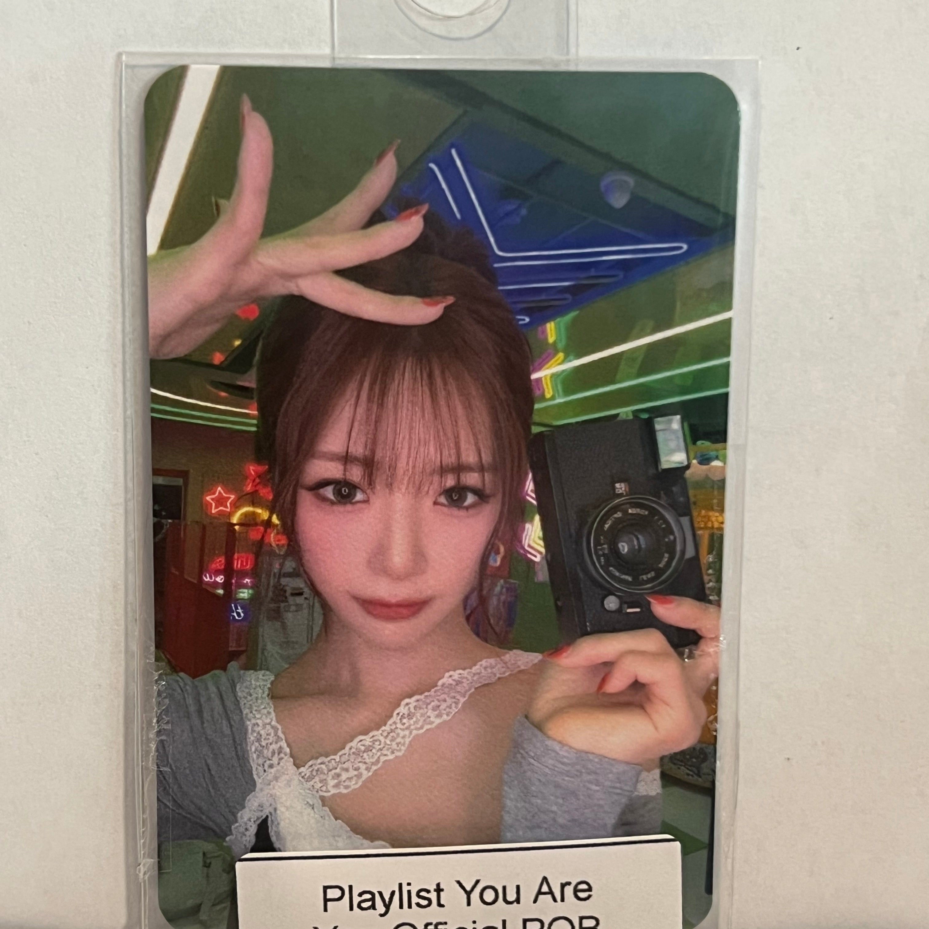 Korea Pop Store Pre-Order Benefit UAU - [Playlist #You Are You] 1st Mini Album (Official Store) Jiu Camera Kawaii Gifts 67218390