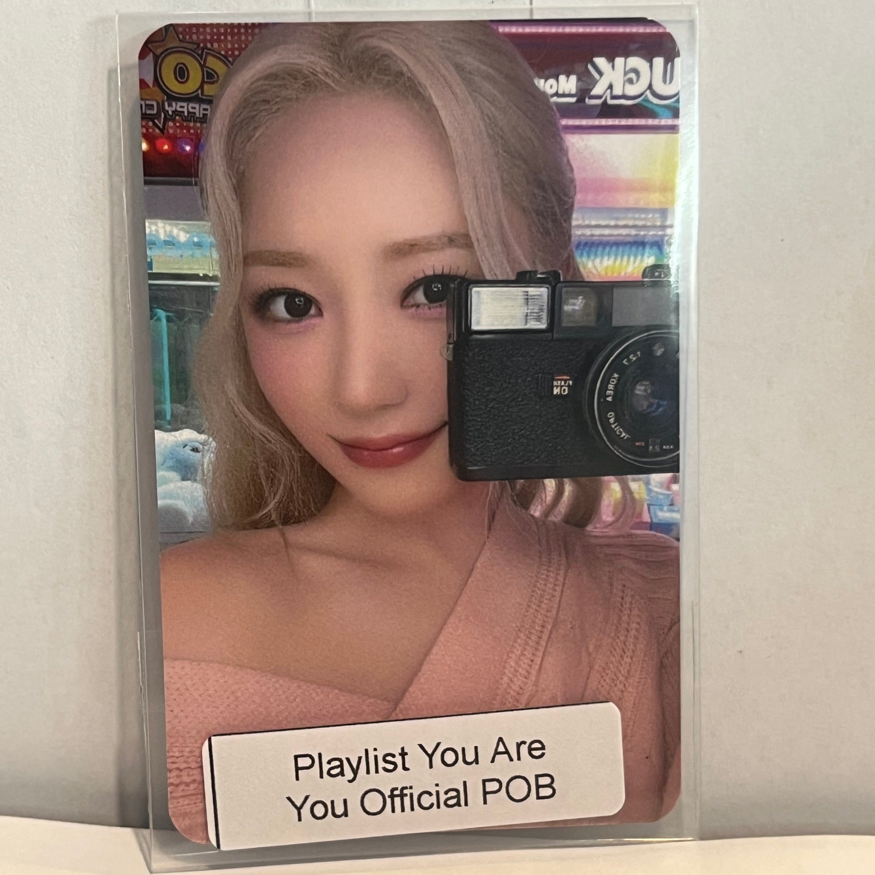 Korea Pop Store Pre-Order Benefit UAU - [Playlist #You Are You] 1st Mini Album (Official Store) Sua Camera Kawaii Gifts 67283926