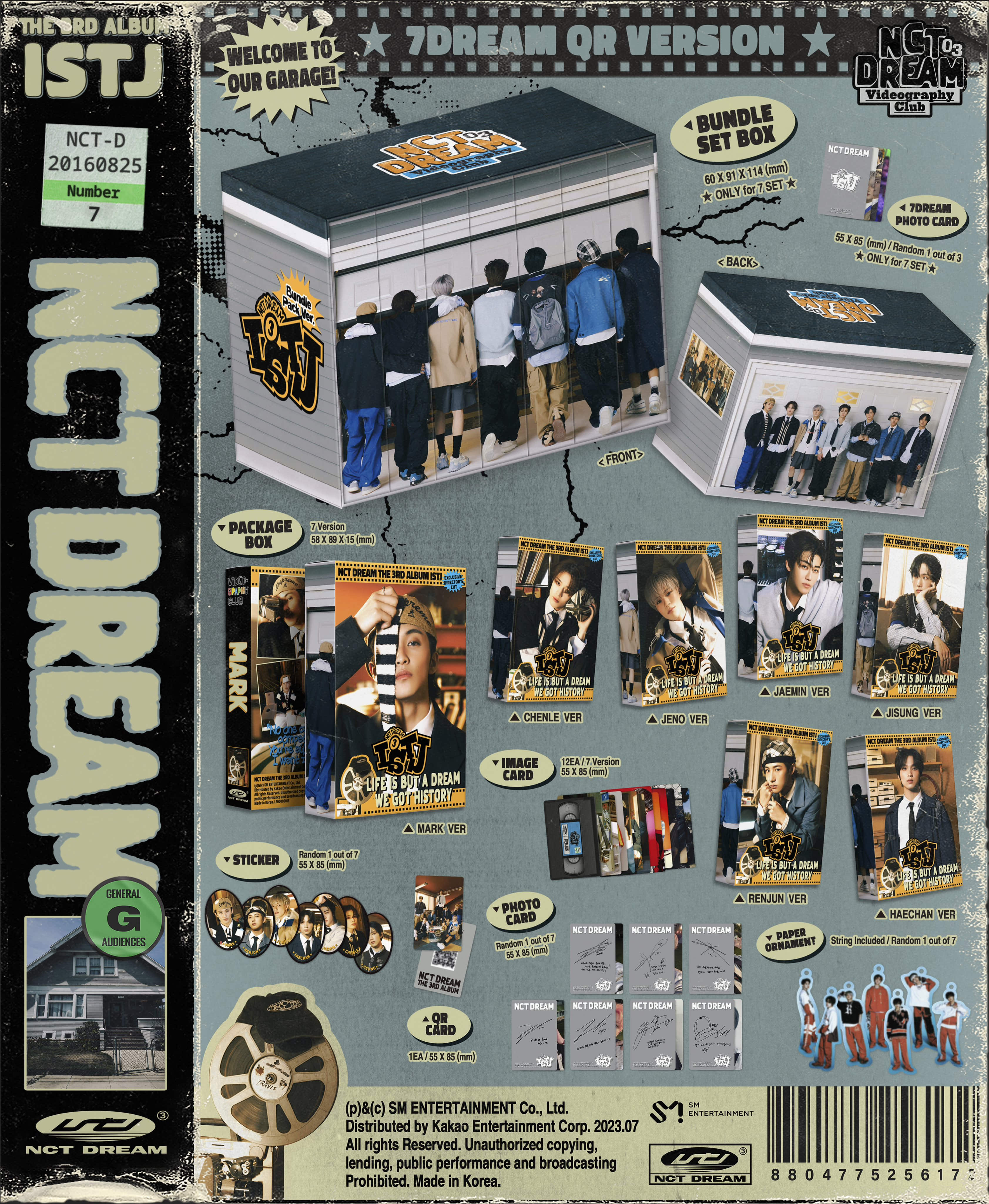 NCT DREAM - VOL.3 [ISTJ] (7DREAM QR Ver.) – Kawaii Gifts