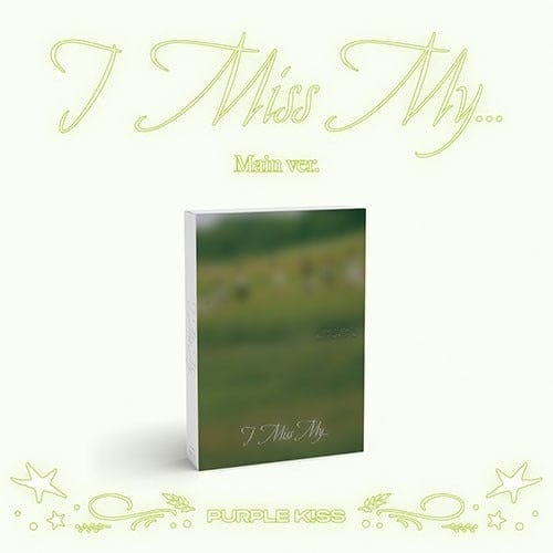 Korea Pop Store PURPLE KISS - 2nd Single Album [I Miss My...] (Main Ver.) Kawaii Gifts