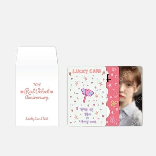 Korea Pop Store [RED VELVET] [10th Anniversary] Lucky Card Set Kawaii Gifts