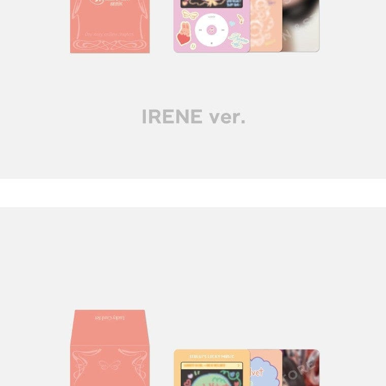 Korea Pop Store [RED VELVET] [11th Anniversary] Lucky Card Set Kawaii Gifts