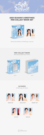 Korea Pop Store Red Velvet 2025 Season's Greetings Mini Collect Book (Seulgi Ver.) Kawaii Gifts