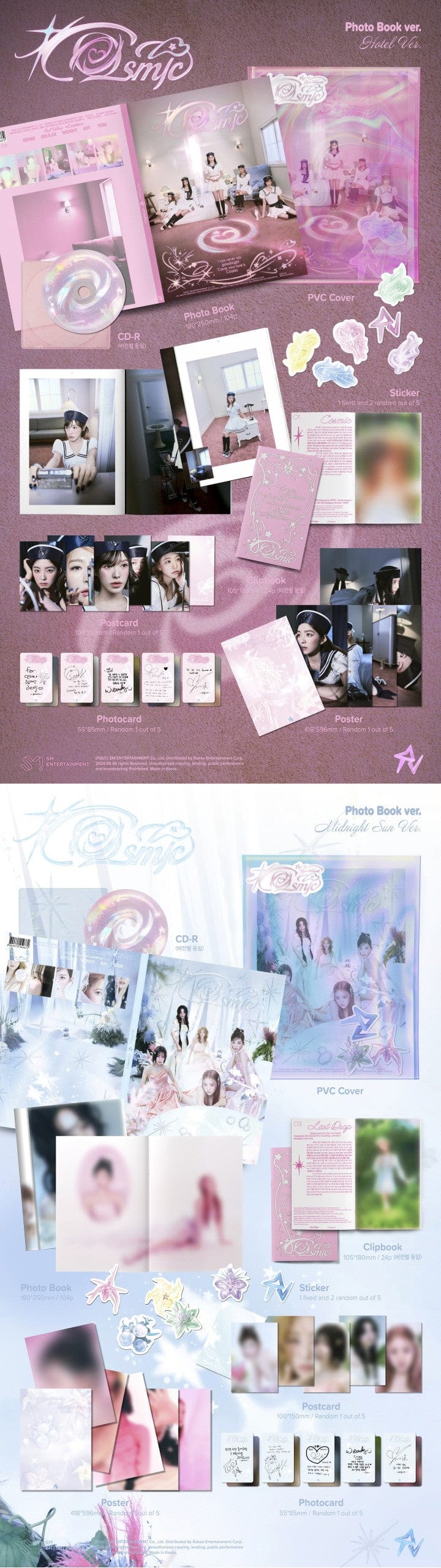 Korea Pop Store Red Velvet - [Cosmic] (Photo Book Ver.) Kawaii Gifts 10116310