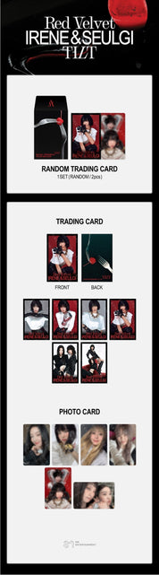 Korea Pop Store [RED VELVET - IRENE & SEULGI] Tilt - Random Trading Card Kawaii Gifts