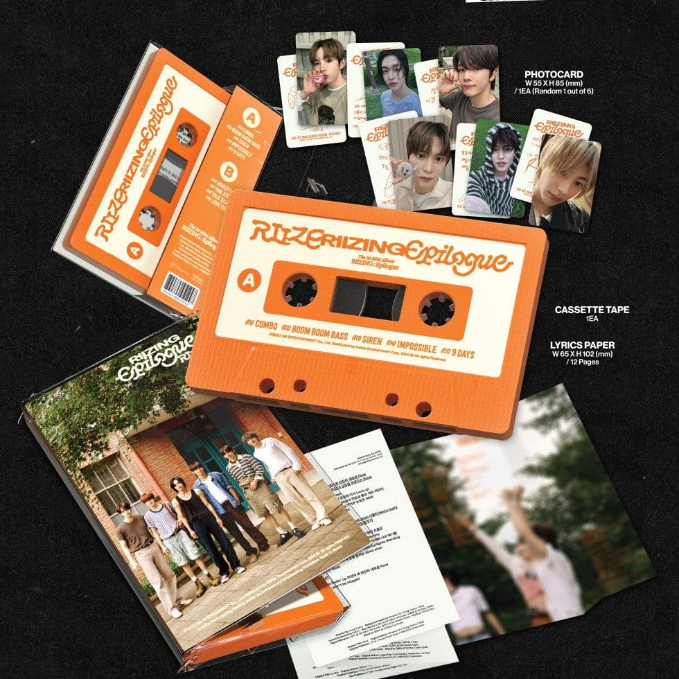 Korea Pop Store RIIZE - [Riizing : Epilogue] (Cassette Tape Ver.) Kawaii Gifts