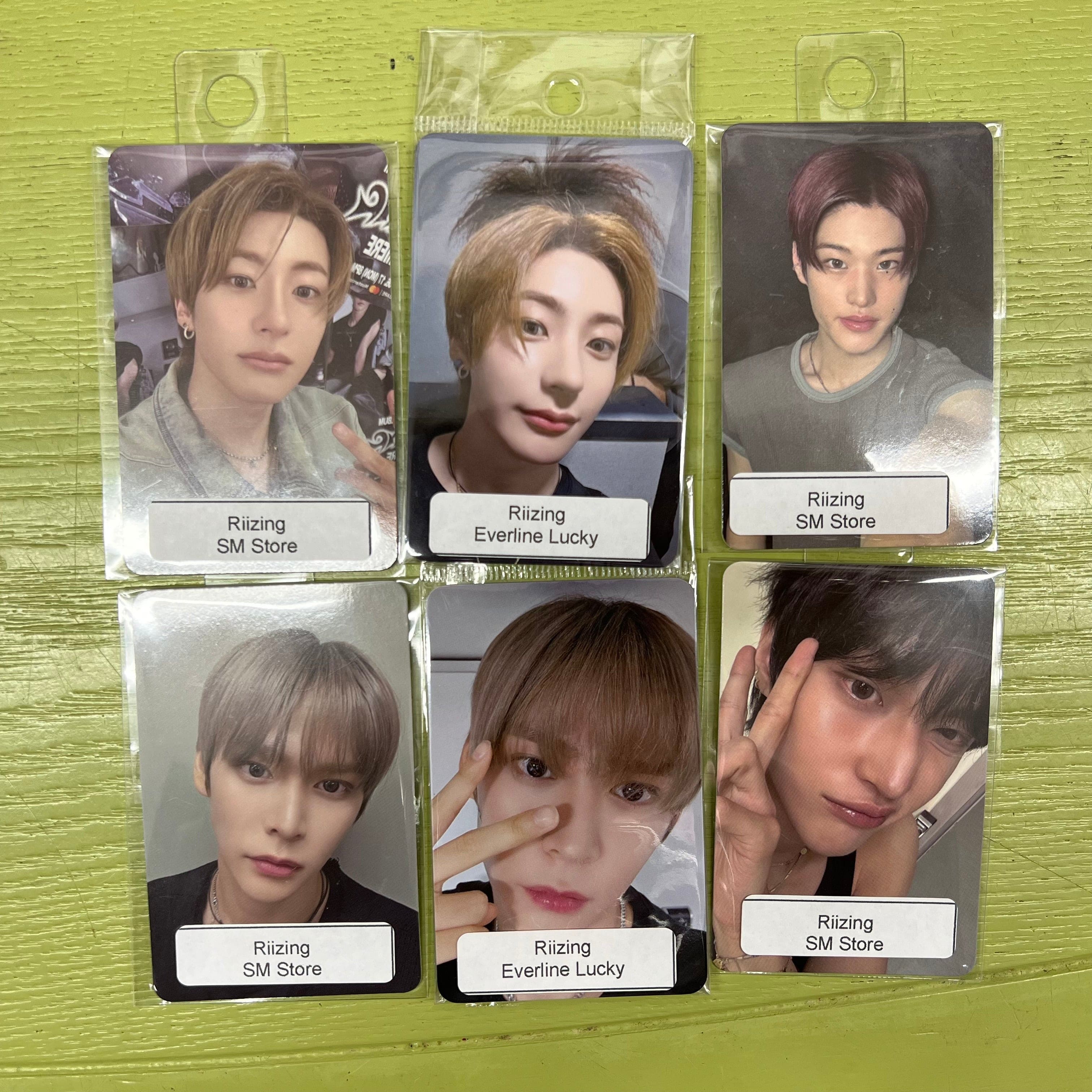 Korea Pop Store [RIIZE] Riizing Pre-Order Benefit Photocard Kawaii Gifts