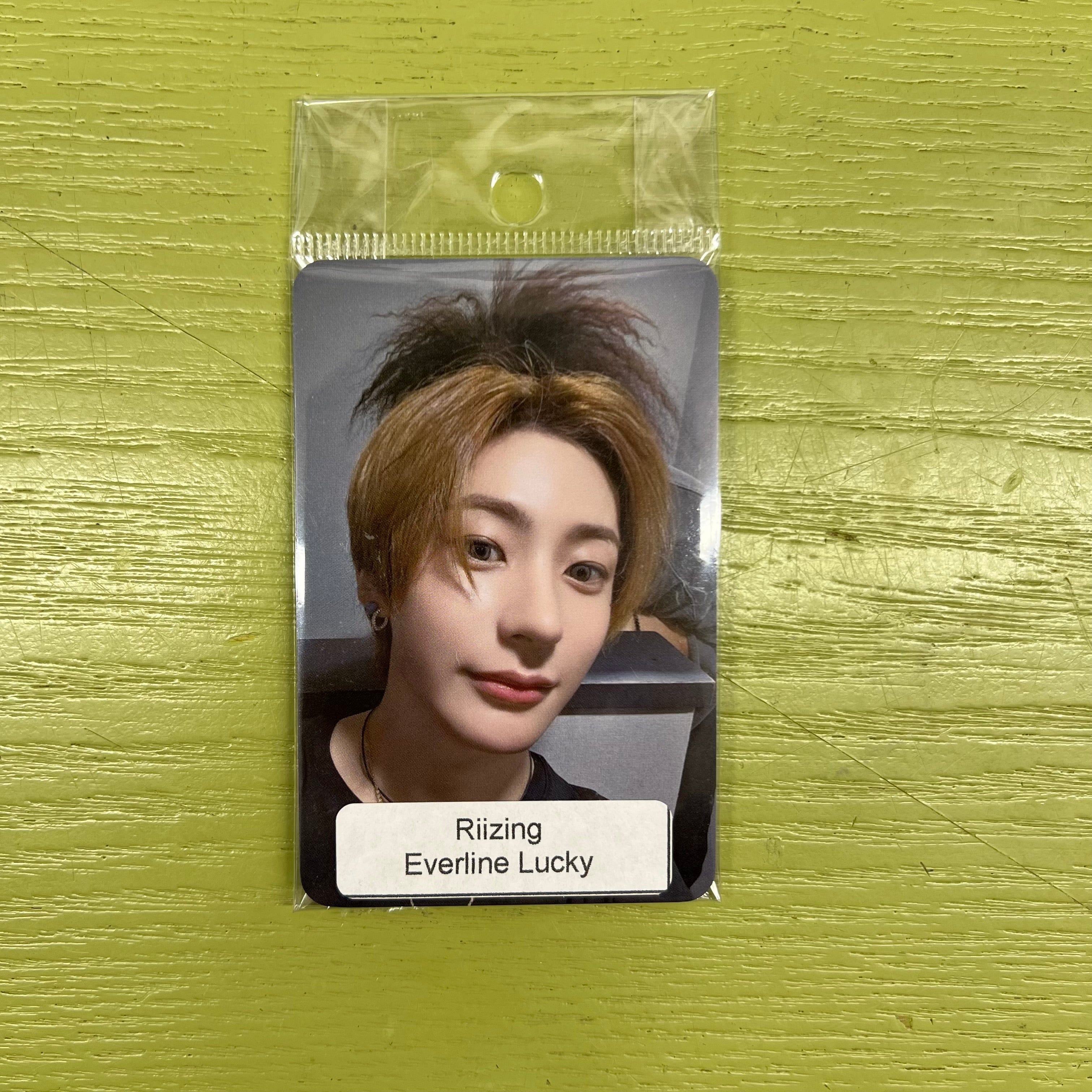 Korea Pop Store [RIIZE] Riizing Pre-Order Benefit Photocard Anton Everline Lucky Draw Kawaii Gifts 78095830