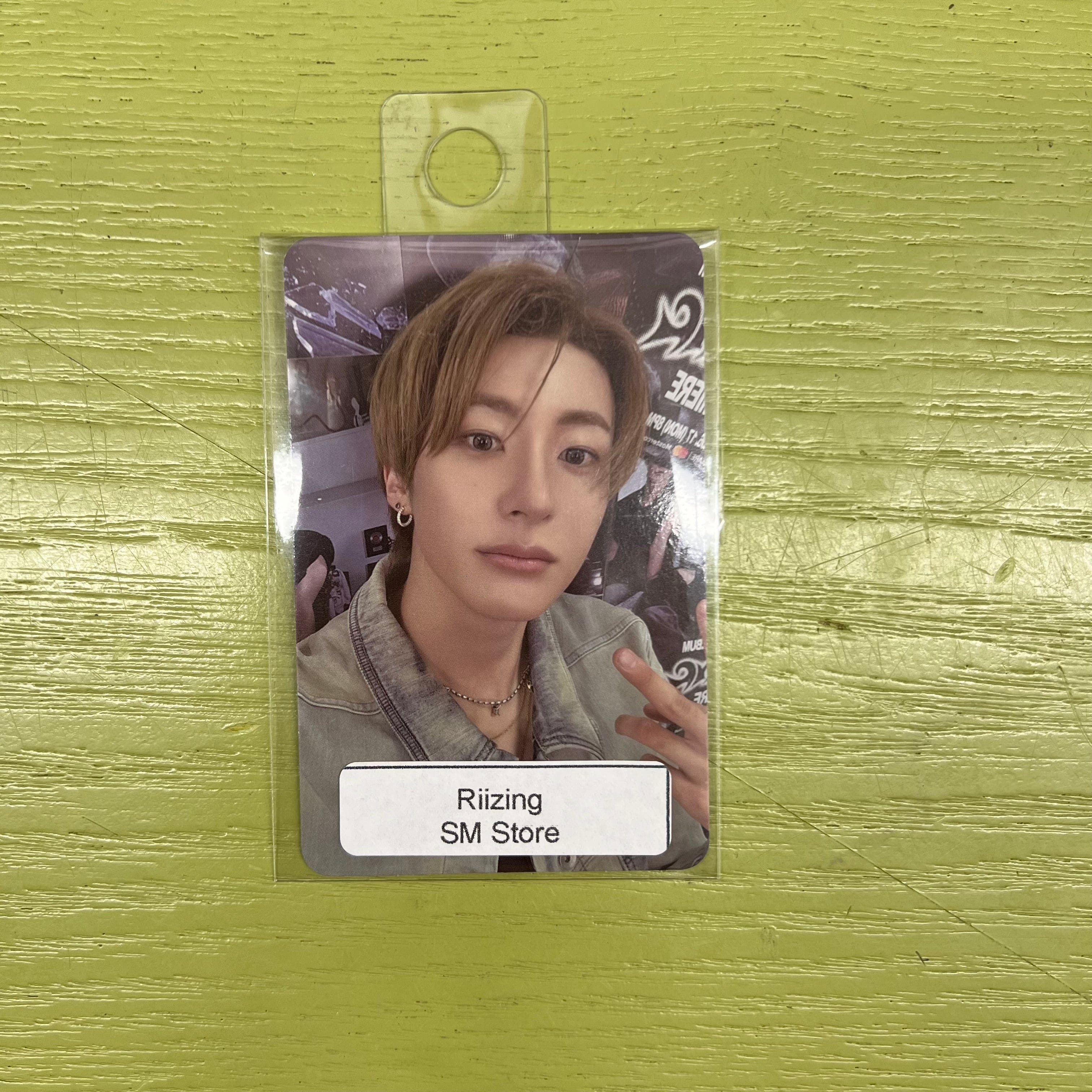 Korea Pop Store [RIIZE] Riizing Pre-Order Benefit Photocard Anton SM Store Kawaii Gifts 78063062