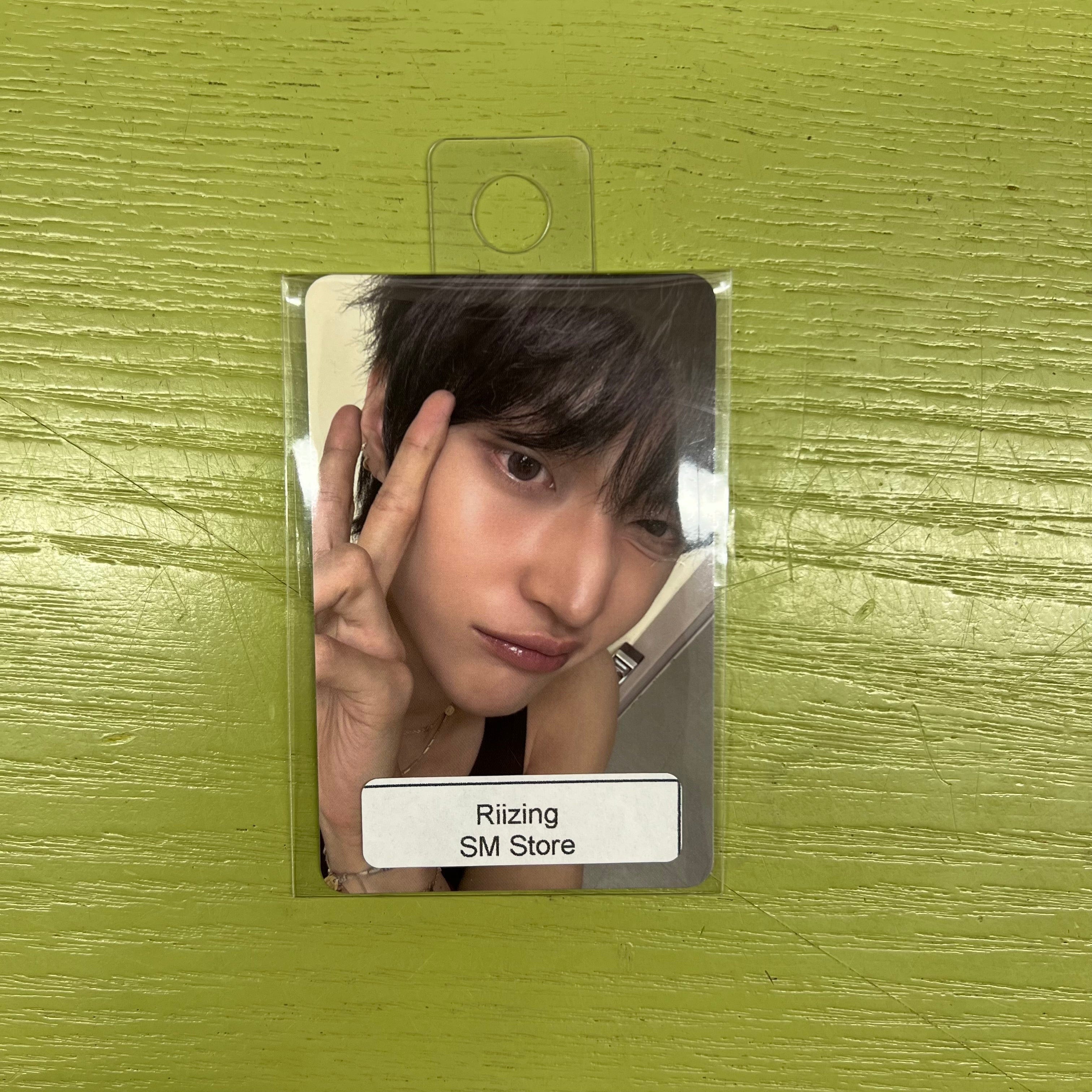Korea Pop Store [RIIZE] Riizing Pre-Order Benefit Photocard Wonbin SM Store Kawaii Gifts 78226902