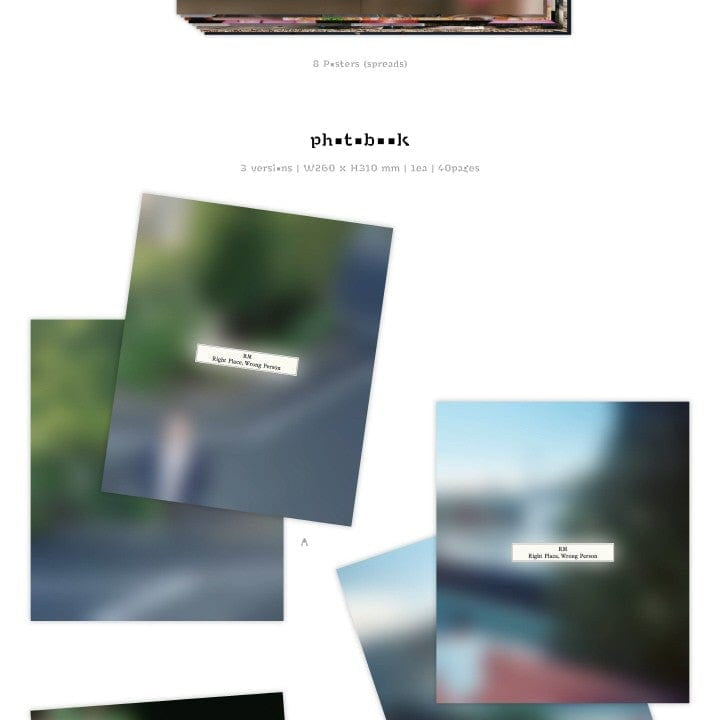 Korea Pop Store RM (BTS) - [Right Place, Wrong Person] Kawaii Gifts 8809985028106