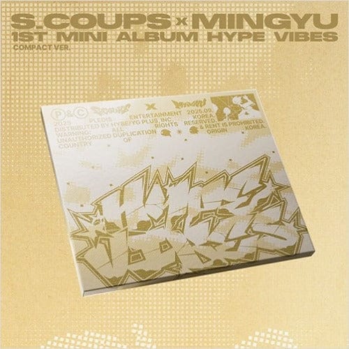 Korea Pop Store S.COUPSxMINGYU - 1st Mini Album [Hype Vibes] (Compact Ver.) Kawaii Gifts 8800320199468