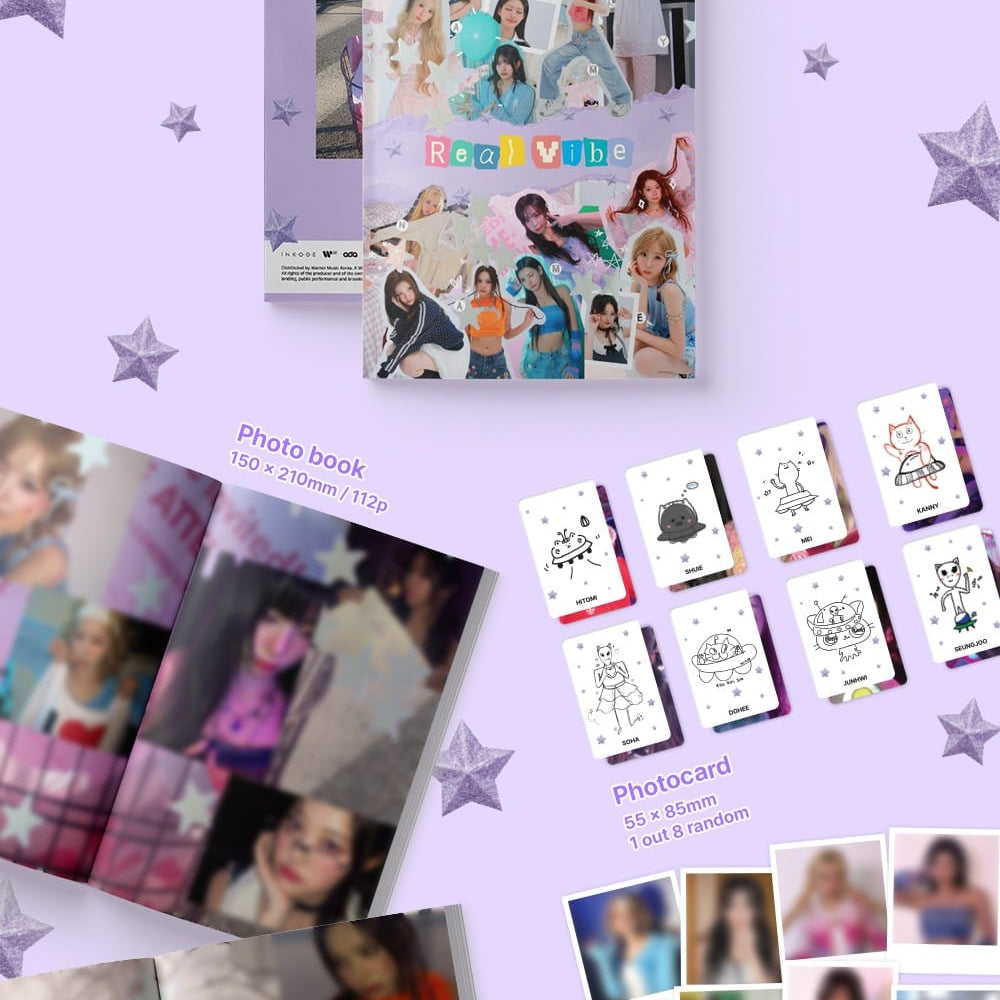 Korea Pop Store SAY MY NAME - 3rd Mini Album [&Our Vibe] (Real Vibe Ver.) Kawaii Gifts