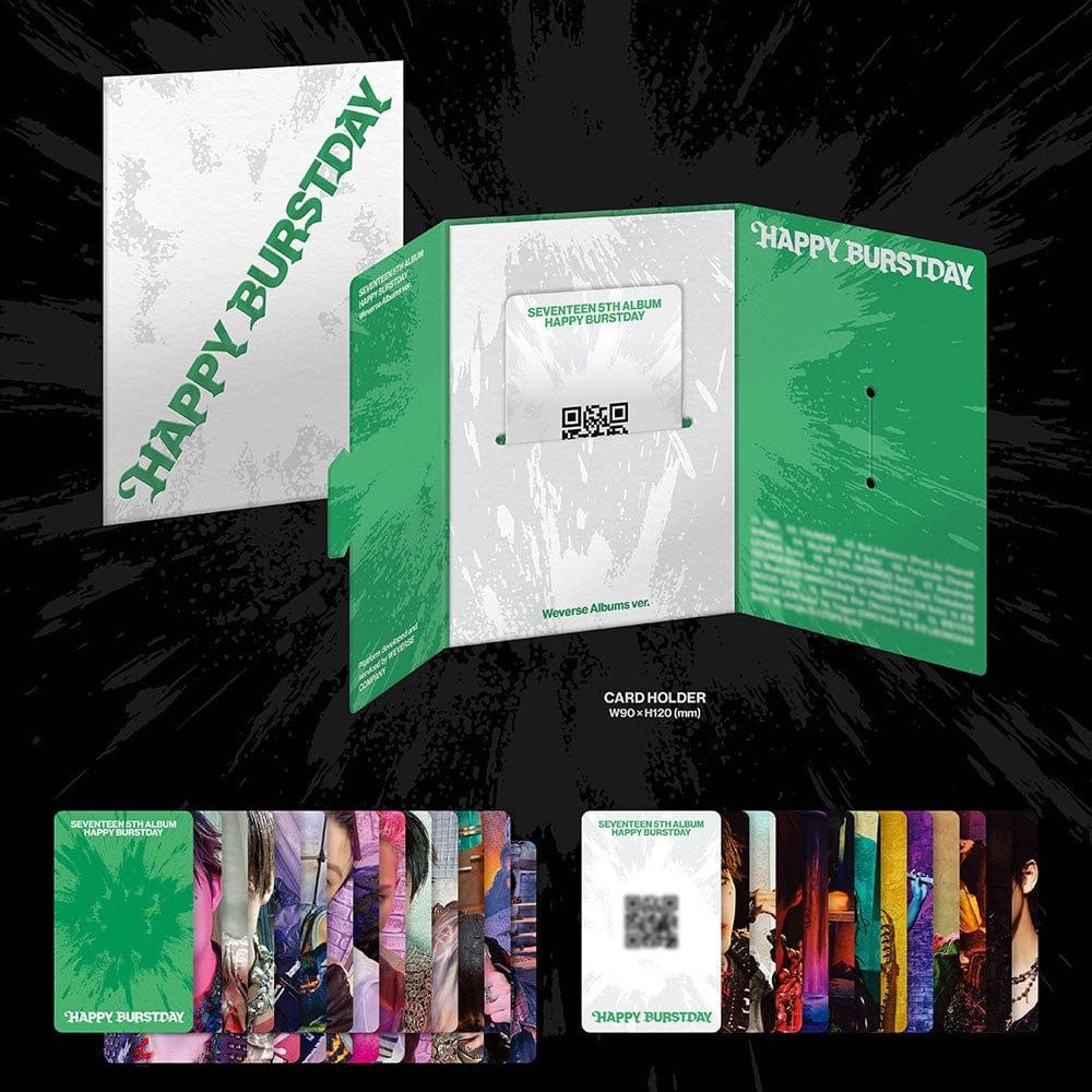 Korea Pop Store SEVENTEEN - [Happy Burstday] (5th Mini Album) (Weverse Albums Ver.) Kawaii Gifts