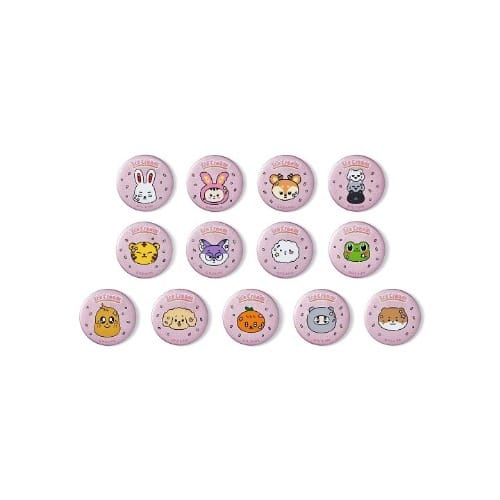 Korea Pop Store [SEVENTEEN] Ice Cream - Lucky Draw (Random Can Badge) Kawaii Gifts