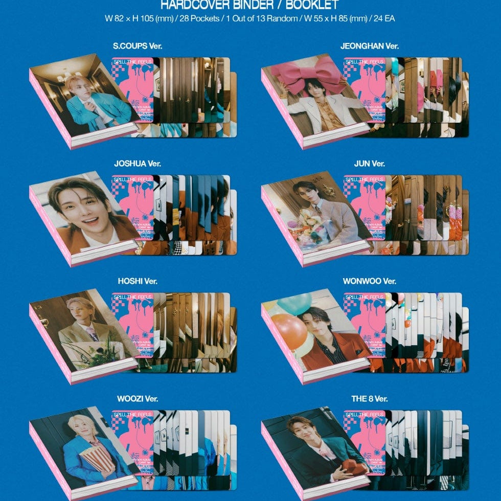 Korea Pop Store SEVENTEEN - Spill the Feels (12th Mini Album) Carat Ver. Kawaii Gifts