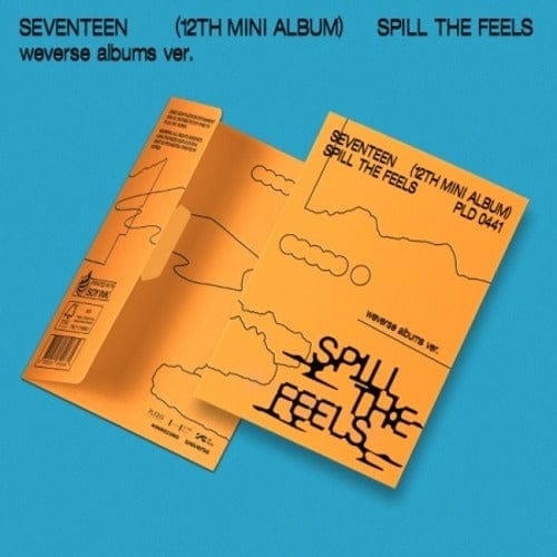 Korea Pop Store SEVENTEEN - Spill the Feels (12th Mini Album) Weverse Albums Ver. Kawaii Gifts