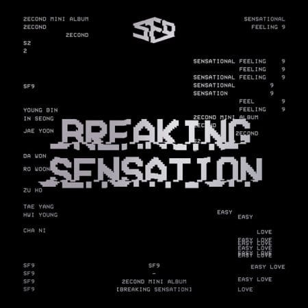 Korea Pop Store SF9 - Breaking Sensation (2ND MINI ALBUM) Kawaii Gifts