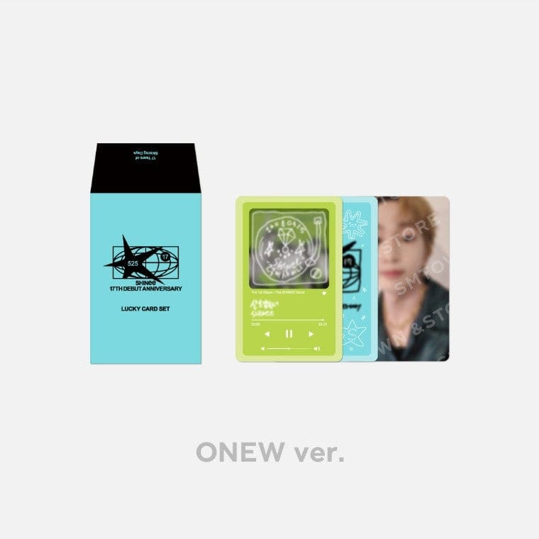 Korea Pop Store [SHINEE] [17th Anniversary] Lucky Card Set Kawaii Gifts
