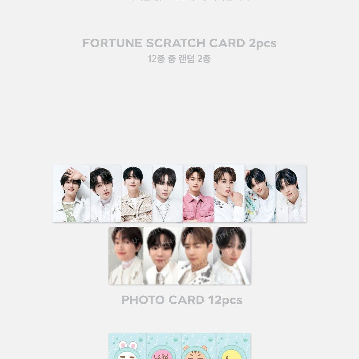 Korea Pop Store [SHINEE] [E.S.S.A.Y] Fortune Scratch Set (Random) Kawaii Gifts