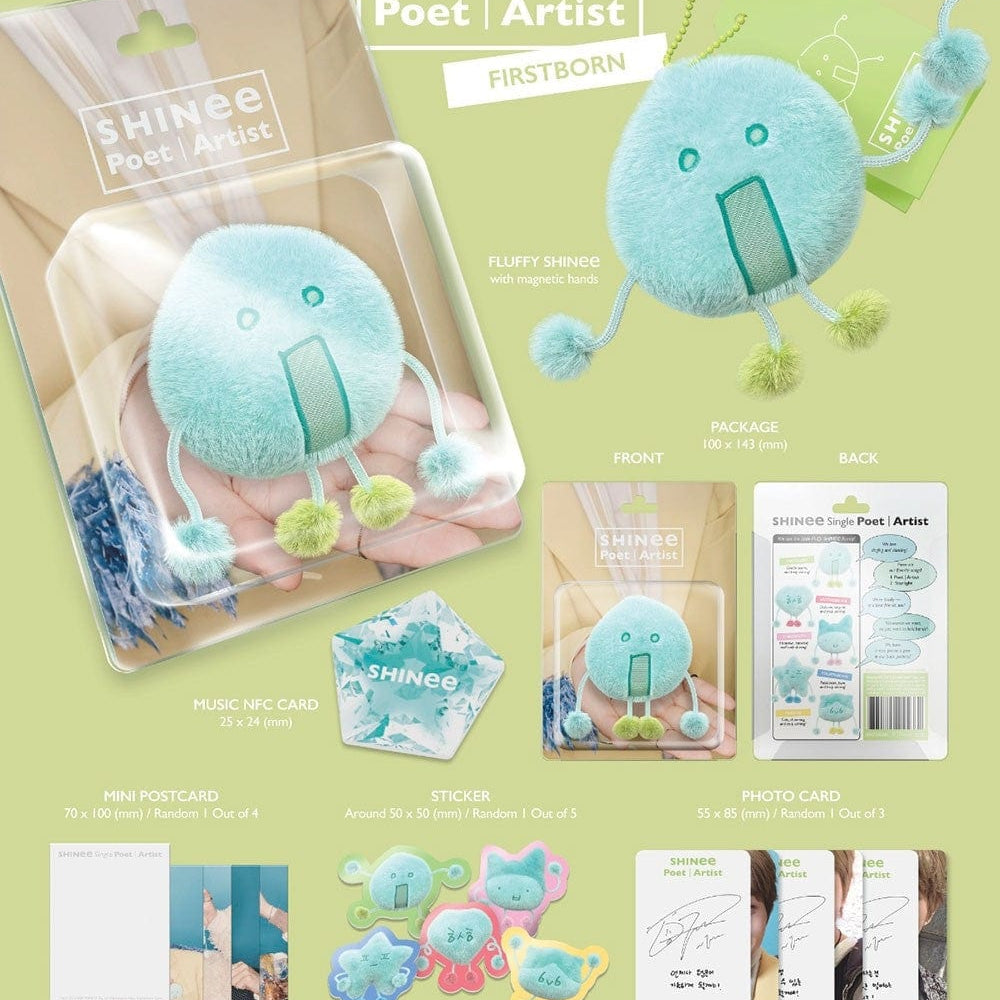 Korea Pop Store SHINEE - Single [Poet | Artist] (NFC Ver.) Firstborn Kawaii Gifts