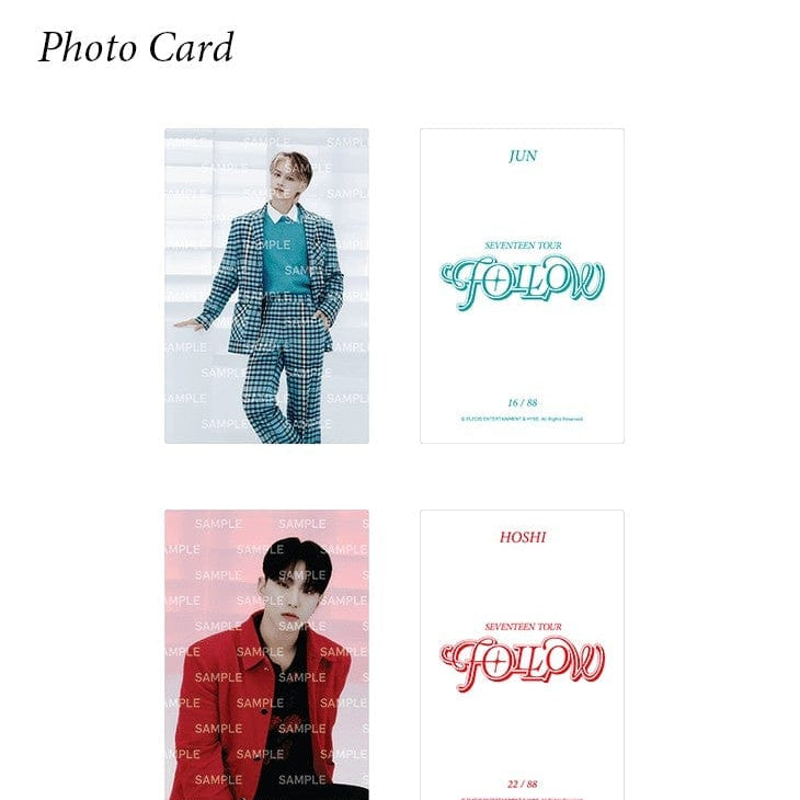 JULY] [SEVENTEEN] [FOLLOW] Trading Card Set Kawaii Gifts