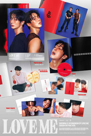 Korea Pop Store SHOWNU X HYUNGWON - EP [Love Me] (Crush On You Ver.) Kawaii Gifts 8804775473968