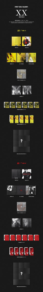Korea Pop Store SONG MINHO - Mino First Solo Album : XX Kawaii Gifts 8809269509321