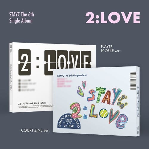 Korea Pop Store STAYC - 6th Single Album [2:Love] Kawaii Gifts