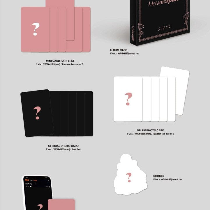 Korea Pop Store STAYC - Vol.1 [Metamorphic] (Platform Ver.) Kawaii Gifts 8804775450433
