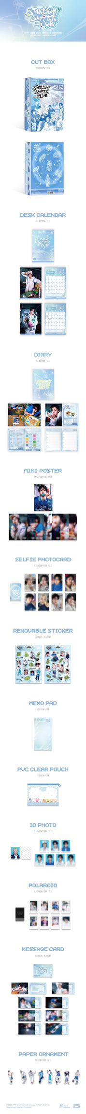 Korea Pop Store STRAY KIDS - 2026 SEASON'S GREETINGS [STRAIGHT SUPPER CLUB] Kawaii Gifts 8800333165467