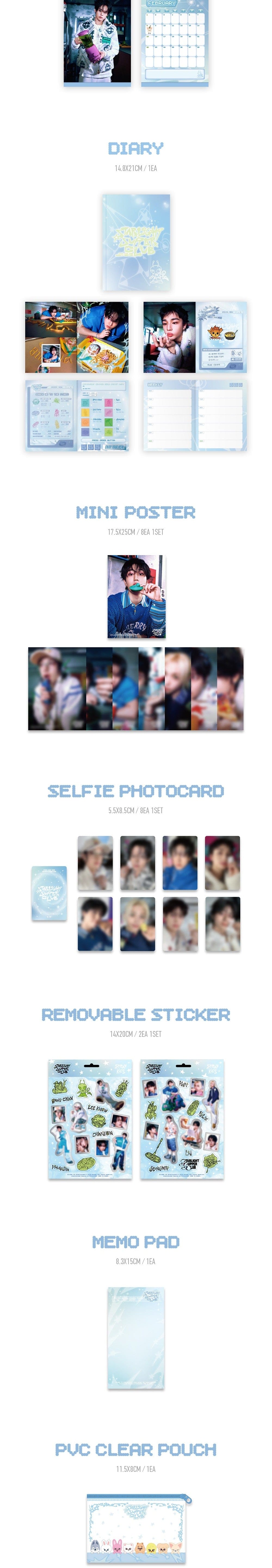Korea Pop Store STRAY KIDS - 2026 SEASON'S GREETINGS [STRAIGHT SUPPER CLUB] Kawaii Gifts 8800333165467