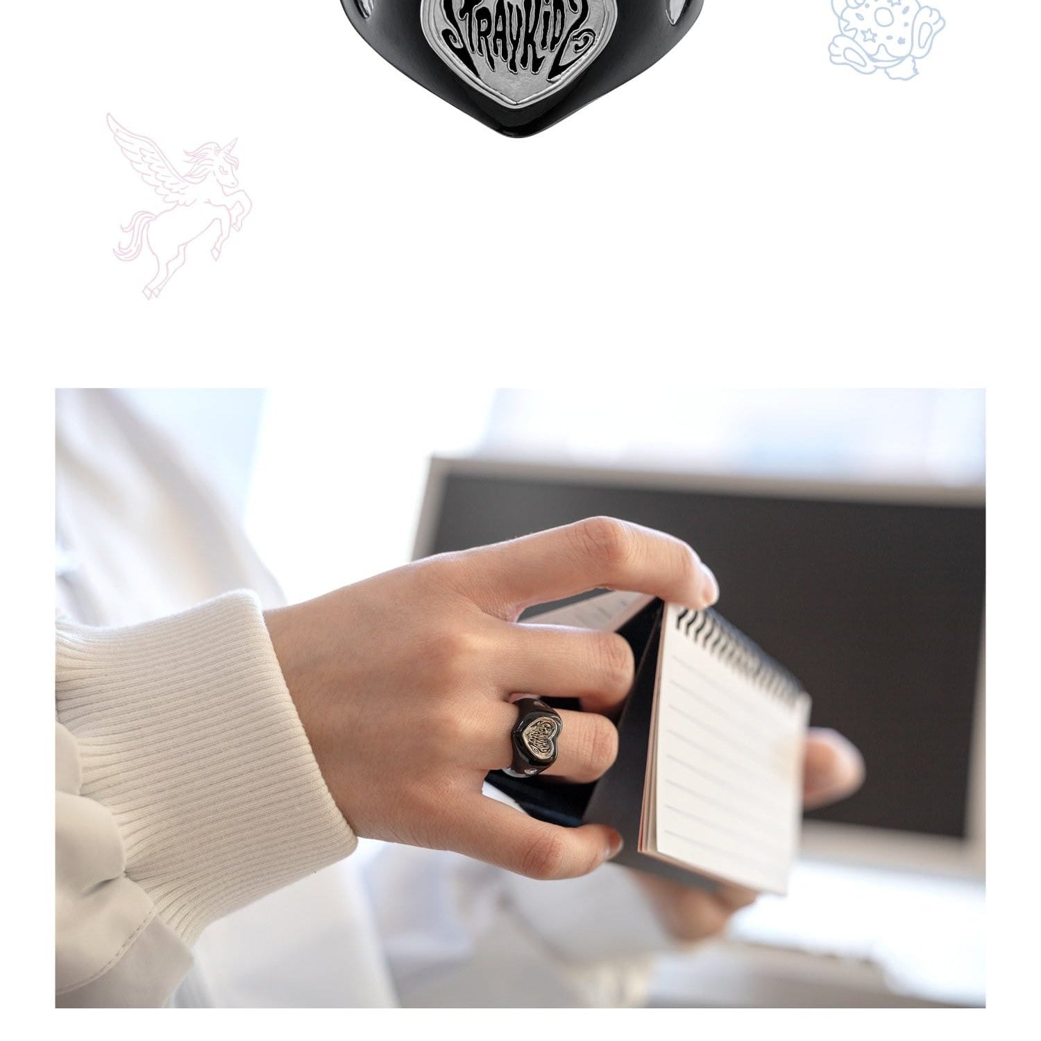Korea Pop Store [STRAY KIDS] 6th Fanmeeting - Ring [Stay in Our Little House] Kawaii Gifts