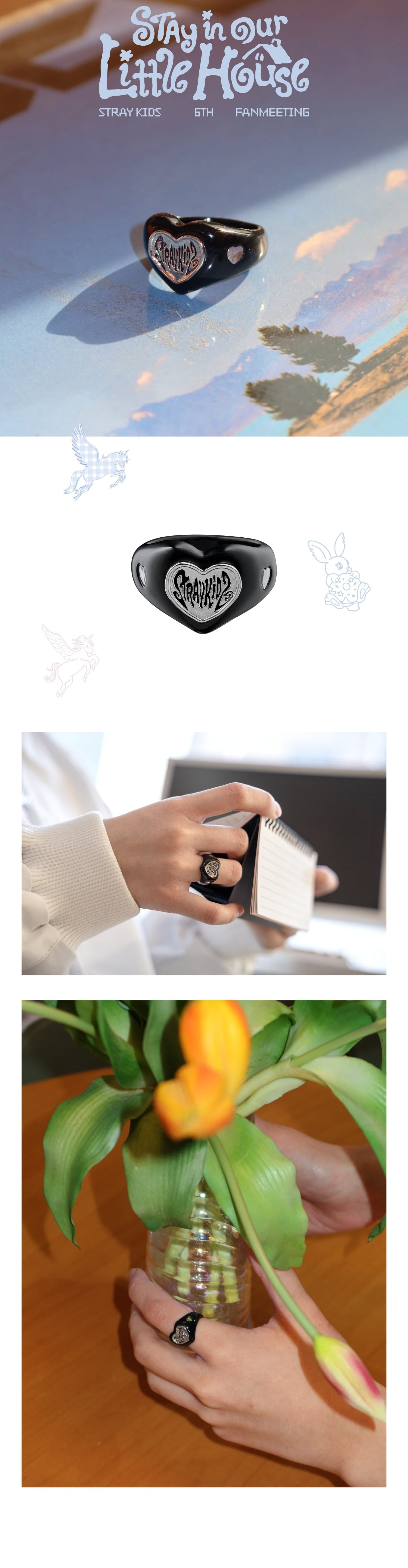 Korea Pop Store [STRAY KIDS] 6th Fanmeeting - Ring [Stay in Our Little House] Kawaii Gifts