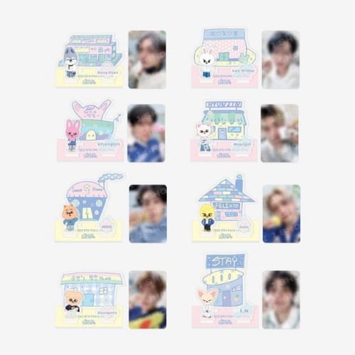 Korea Pop Store [STRAY KIDS] 6th Fanmeeting - Secret Acrylic Stand [Stay in Our Little House] Kawaii Gifts