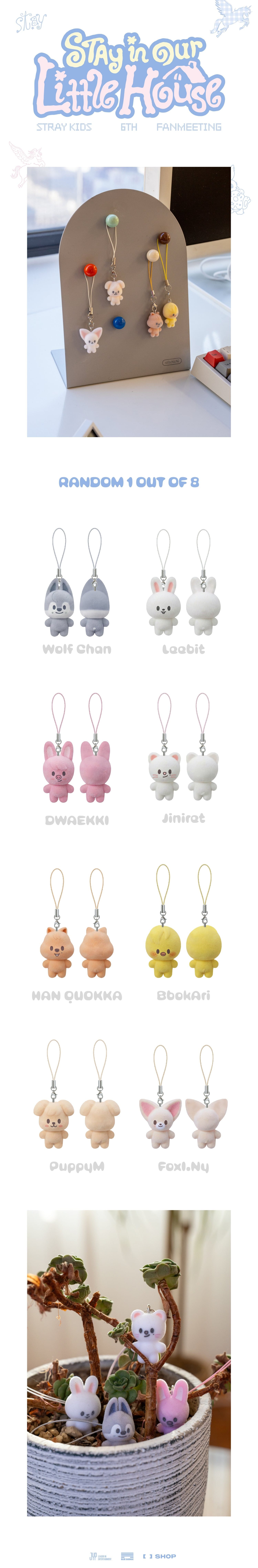 STRAY KIDS] 6th Fanmeeting - Secret Mini Charm [Stay in Our Little