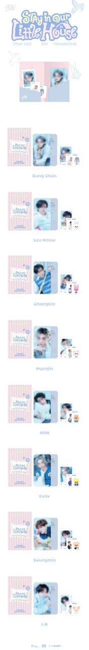 Korea Pop Store [STRAY KIDS] 6th Fanmeeting - Special Ticket Set [Stay in Our Little House] Kawaii Gifts