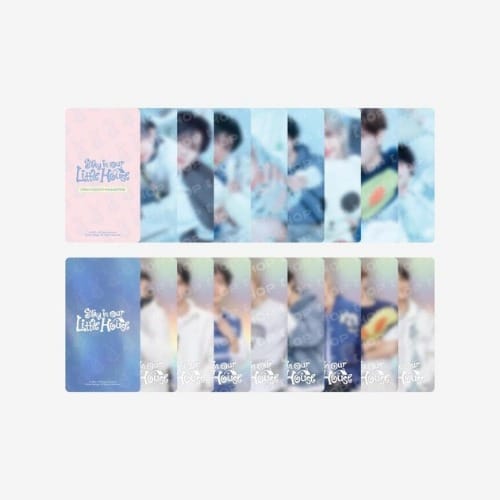 Korea Pop Store [STRAY KIDS] 6th Fanmeeting - Special Trading Card [Stay in Our Little House] Kawaii Gifts