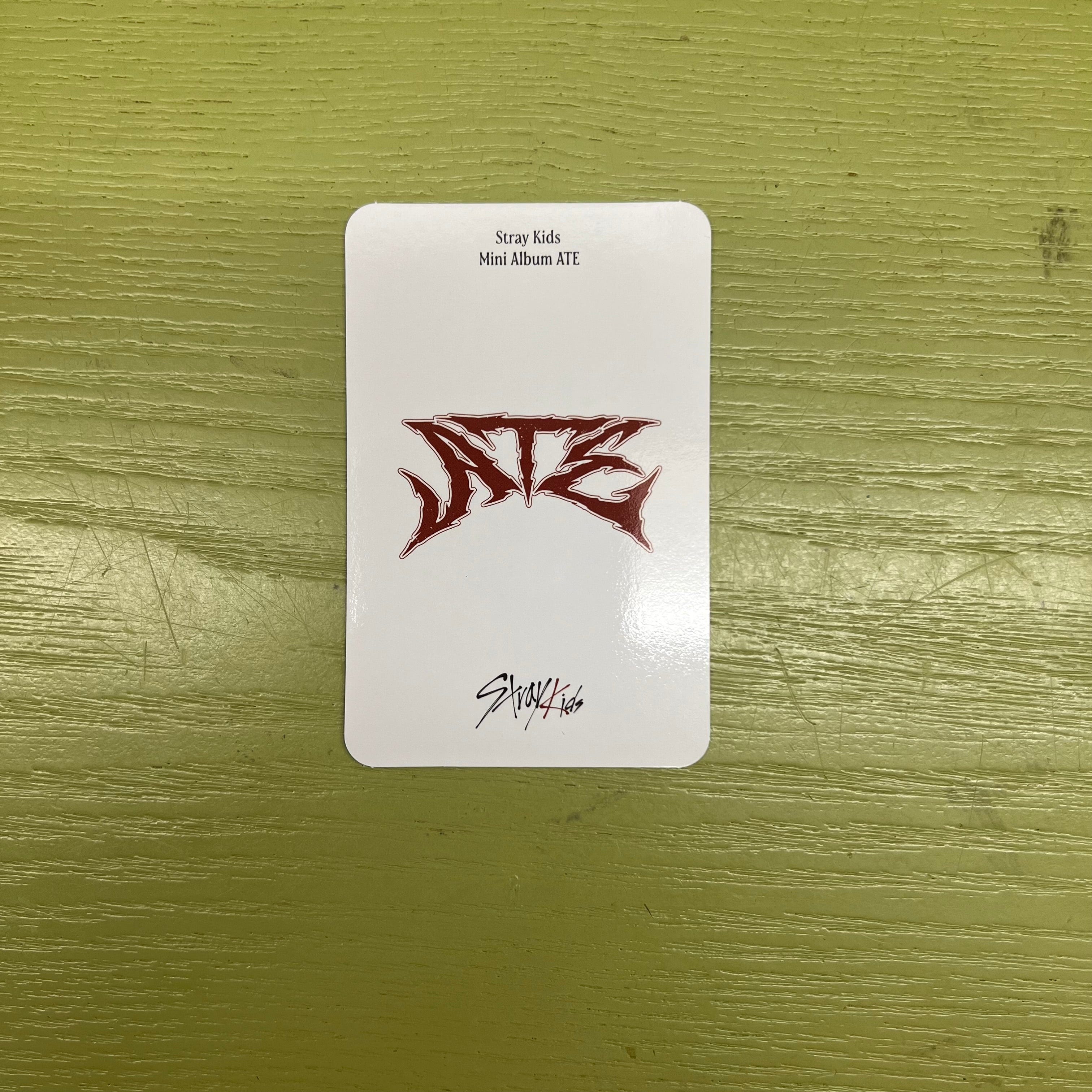 Korea Pop Store [STRAY KIDS - Ate] [Yes24] Pre-Order Benefit Photocard Kawaii Gifts